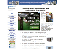 Tablet Screenshot of air-conditioning-and-refrigeration.com